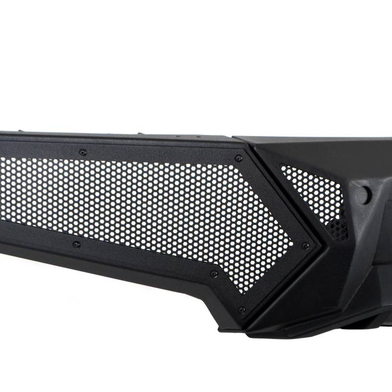 GMC Sierra 1500 Bumper - Front - Go Rhino - Element with Power Bar - Textured Black - `22-`26